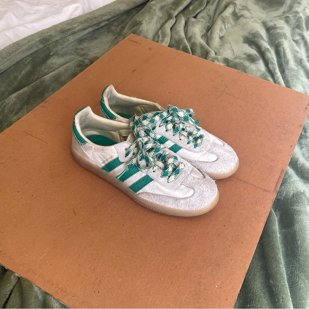 SOLD Adidas wales bonner samba sneakers in cream green